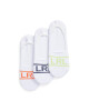 LAUREN RALPH LAUREN Комплект 3 чифта къси чорапи дамски Liner 3 Pack 454903930001 Цветен - Mera.bg