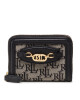 Lauren Ralph Lauren Малък дамски портфейл Ovl Sm Zip 432872650002 Black/Black - Mera.bg