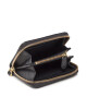 Lauren Ralph Lauren Малък дамски портфейл Ovl Sm Zip 432872650002 Black/Black - Mera.bg