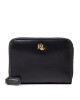 LAUREN RALPH LAUREN Малък дамски портфейл Sm Zip Wallet 432876729003 Черен - Mera.bg