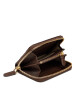 LAUREN RALPH LAUREN Малък дамски портфейл Sm Zip Wllet 432883664002 Кафяв - Mera.bg