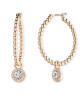 LAUREN RALPH LAUREN Обици Pe 30Mm Pave Bead Hoop 14G00923 Златист - Mera.bg