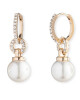 LAUREN RALPH LAUREN Обици Pe Pearl Huggie Drop 14G00892 Златист - Mera.bg