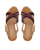 Lauren Ralph Lauren Сандали 802912329003 Camel/Vntg Brngdy/Frnch Nvy - Mera.bg