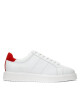 Lauren Ralph Lauren Сникърси 802912651001 Snow White/Red Sunstone - Mera.bg