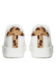 Lauren Ralph Lauren Сникърси 802918367001 Snow White/Chestnut Brown - Mera.bg