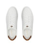 Lauren Ralph Lauren Сникърси 802918367001 Snow White/Chestnut Brown - Mera.bg