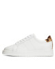 Lauren Ralph Lauren Сникърси 802918367001 Snow White/Chestnut Brown - Mera.bg