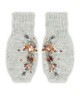 LaVashka Дамски ръкавици Wild Rose Light Grey - Mera.bg