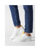 Le Coq Sportif Сникърси Court Allure Sport 2220199 Optical White/Citrus - Mera.bg
