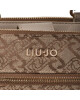 Liu Jo Дамска чанта L Satchel AA3149 T6438 Coffee Milk X0255 - Mera.bg
