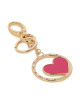 Liu Jo Ключодържател Heart Key Ring AF3366 A0001 Gold/Fuxia S1G15 - Mera.bg