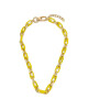 Liu Jo Колие Collana BJXLJ356 Жълт - Mera.bg