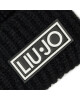 Liu Jo Шапка Logo Eff.Gom 2F3009 M0300 Черен - Mera.bg