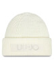 Liu Jo Шапка Cappello Logo Applic 2F3041 M0300 2F3041 M0300 Bianco Lana 00086 - Mera.bg