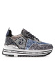 Liu Jo Сникърси Maxi Wonder Glitter 24 BF2103 TX007 Blue 09361 - Mera.bg