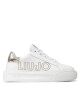 Liu Jo Сникърси Kylie 05 BA2065 PX100 White/Light Gold S1052 - Mera.bg