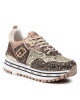 Liu Jo Сникърси Maxi Wonder Glitter 24 BF2103 TX007 Light Gold 04178 - Mera.bg
