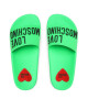 LOVE MOSCHINO Чехли JA28052G1GI13810 Fluo Verdino/Nero - Mera.bg