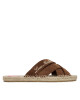 LOVE MOSCHINO Чехли JA28362G0MIG0300 Кафяв - Mera.bg