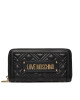 LOVE MOSCHINO Голям дамски портфейл JC5600PP0ILA0000 Черен - Mera.bg