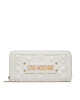 LOVE MOSCHINO Голям дамски портфейл JC5600PP0ILA0100 Бял - Mera.bg