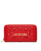 LOVE MOSCHINO Голям дамски портфейл JC5600PP0ILA0500 Червен - Mera.bg