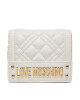 LOVE MOSCHINO Голям дамски портфейл JC5601PP0ILA0100 Бял - Mera.bg