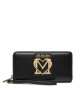 LOVE MOSCHINO Голям дамски портфейл JC5712PP0LKC0000 Черен - Mera.bg
