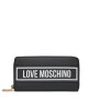 LOVE MOSCHINO Голям дамски портфейл JC5719PP0HKG100A Nero/Bianco - Mera.bg