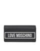 LOVE MOSCHINO Голям дамски портфейл JC5720PP0HKG100A Nero/Bianco - Mera.bg