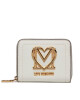 LOVE MOSCHINO Голям дамски портфейл JC5722PP0HKG0120 Бял - Mera.bg