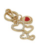 LOVE MOSCHINO Ключодържател JC5453PP4IK2490A Strass - Mera.bg