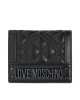 LOVE MOSCHINO Малък дамски портфейл JC5601PP0HLA000A Nero - Mera.bg