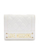 LOVE MOSCHINO Малък дамски портфейл JC5601PP0HLA0120 Бял - Mera.bg