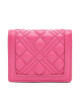 LOVE MOSCHINO Малък дамски портфейл JC5601PP0HLA0604 Розов - Mera.bg