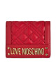 LOVE MOSCHINO Малък дамски портфейл JC5601PP1HLA0500 Rosso - Mera.bg