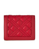 LOVE MOSCHINO Малък дамски портфейл JC5601PP1HLA0500 Rosso - Mera.bg