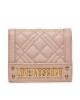LOVE MOSCHINO Малък дамски портфейл JC5601PP1ILA0601 Розов - Mera.bg