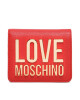 LOVE MOSCHINO Малък дамски портфейл JC5612PP1HLI0500 Rosso - Mera.bg