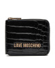 LOVE MOSCHINO Малък дамски портфейл JC5639PP0LKJ0000 Черен - Mera.bg
