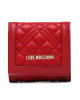 LOVE MOSCHINO Малък дамски портфейл JC5683PP1GLA0500 Rosso - Mera.bg