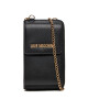 LOVE MOSCHINO Малък дамски портфейл JC5701PP0ILD0000 Черен - Mera.bg