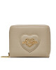 LOVE MOSCHINO Малък дамски портфейл JC5733PP0IKL0110 Бежов - Mera.bg