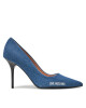 LOVE MOSCHINO Обувки на ток JA10089G1LJO5700 Син - Mera.bg