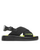 LOVE MOSCHINO Сандали JA16123G0EIZN000 Calza Nero/Fluo Giall - Mera.bg