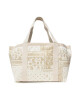 Manebi Дамска чанта Tote Bag B 0.3 At Beige Bandana - Mera.bg