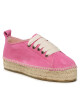 Manebi Еспадрили Lace-Up Espadrilles R 3.6 E0 Bold Pink - Mera.bg