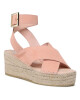 Manebi Еспадрили Wedges W Belt W 1.4 Wb Pastel Rose - Mera.bg