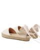 Manebi Еспадрили Organic Hemp Flat Valenciana Espadrilles O 7.0 P0 Екрю - Mera.bg
